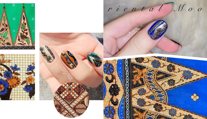 秋冬美甲_秋冬指甲_顯白秋冬美甲.